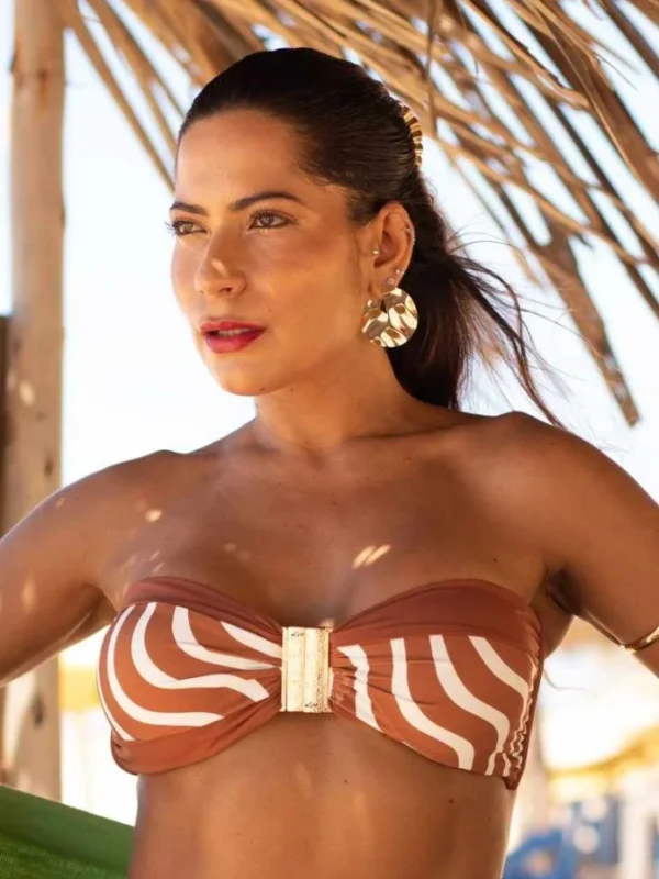 Top Ingrid Mocha Luxe